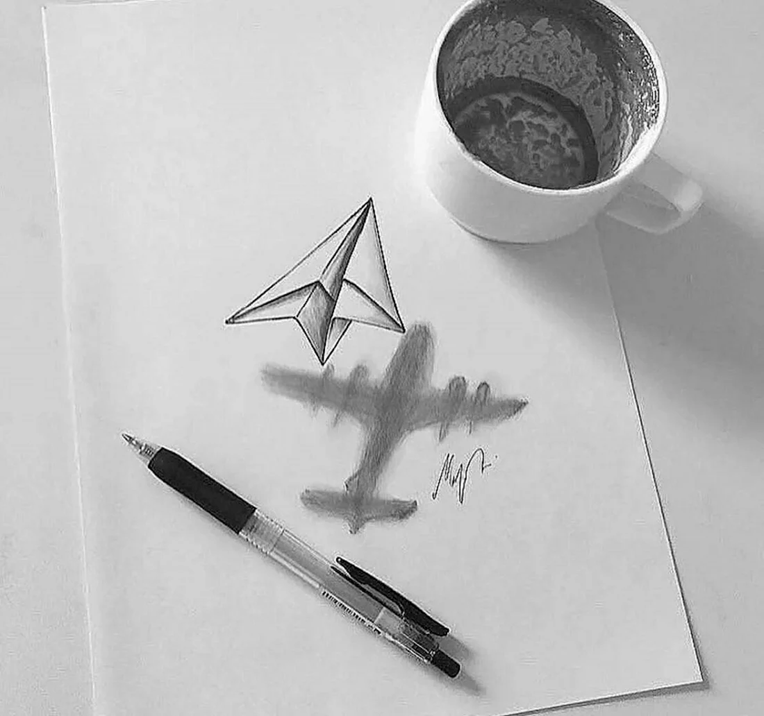 Идеи для рисунков ручкой