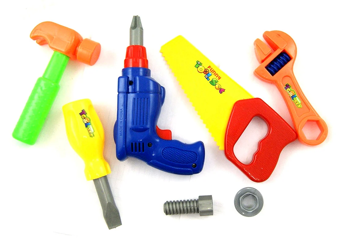 Игровой набор Tools Toys строительные инструменты в чемоданчике 36778-64