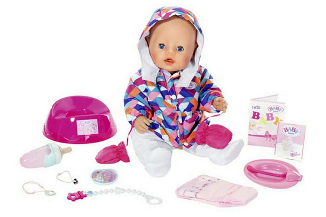 Интерактивная кукла Zapf Creation Baby born зимняя пора 43 см 825-273