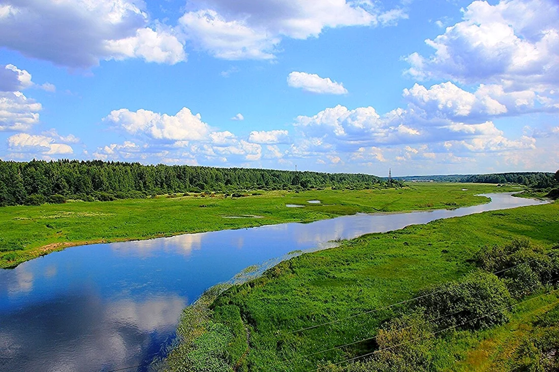 Исток реки Иня в Кемеровской области