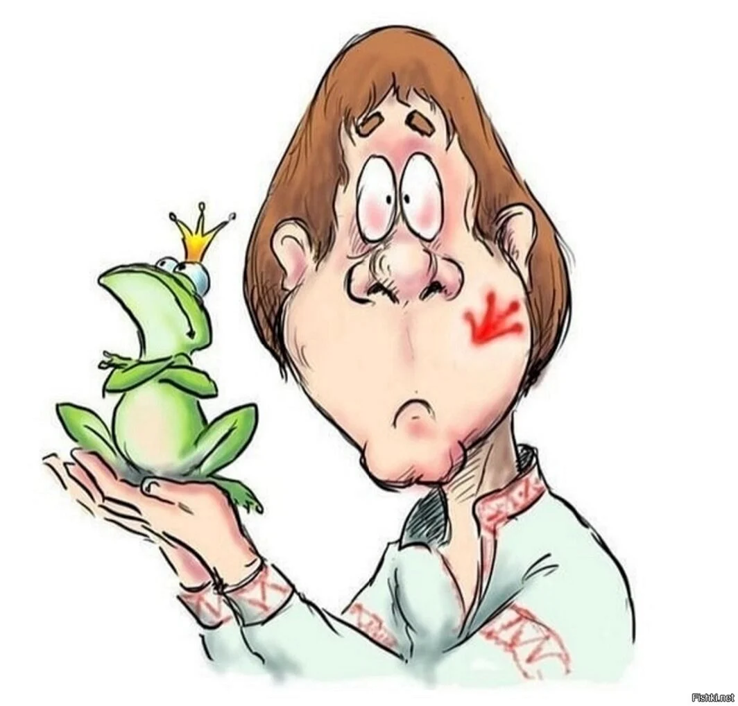 Иванушка дурачок карикатура