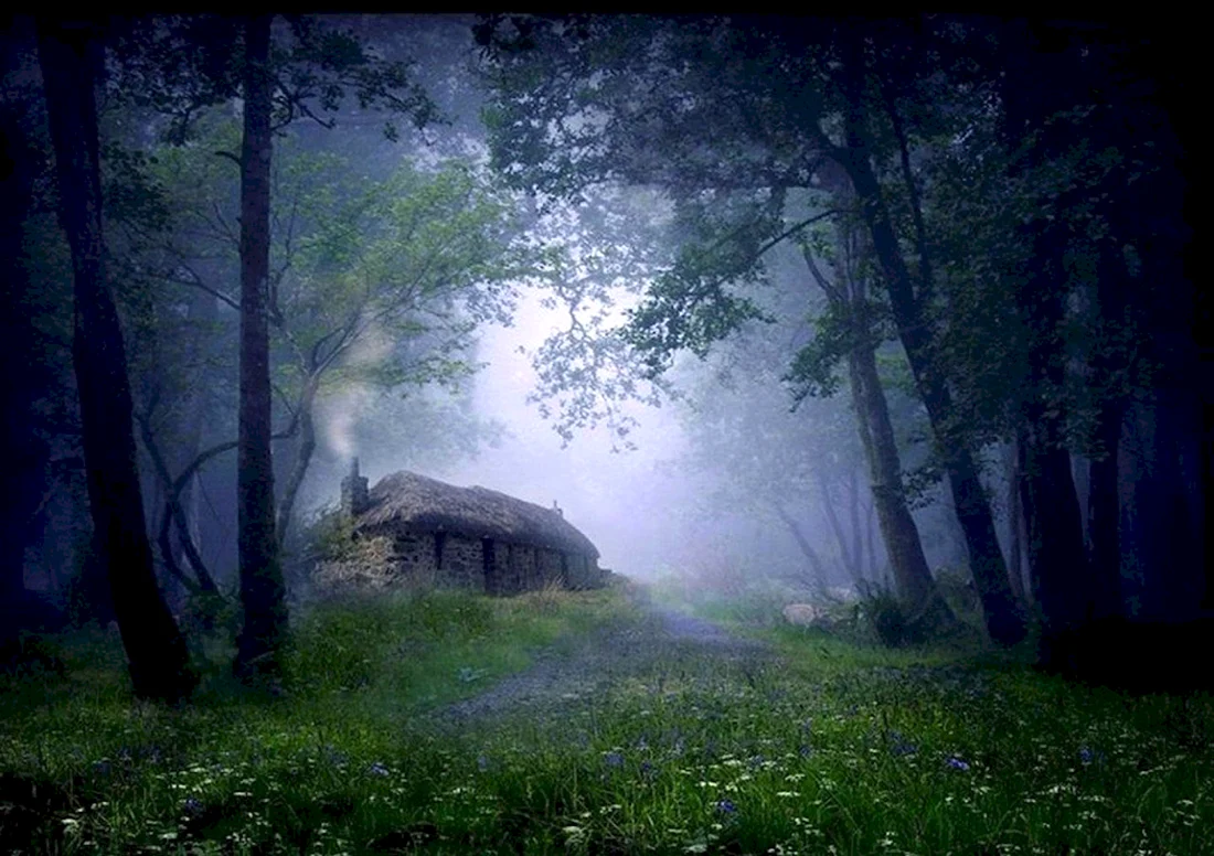 Избушка в лесу