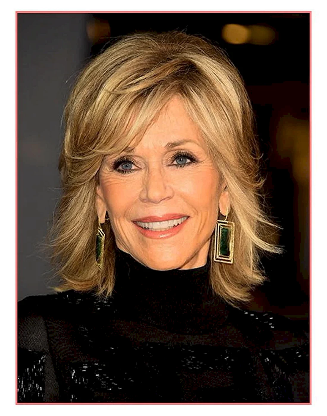 Jane Fonda стрижка