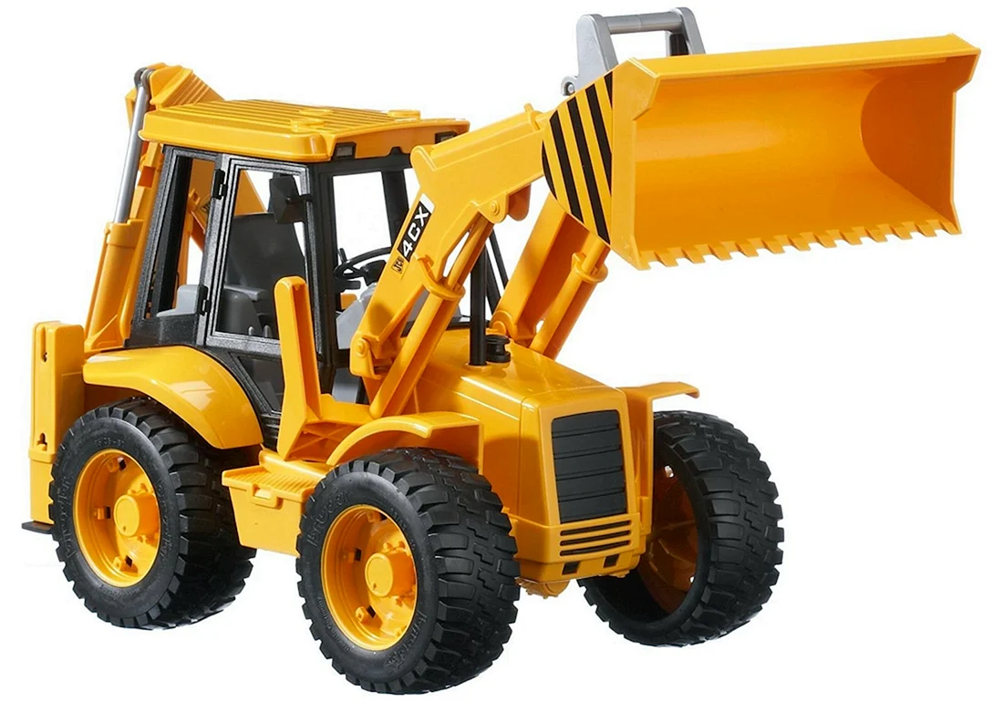 JCB погрузчик-экскаватор 4cx игрушка