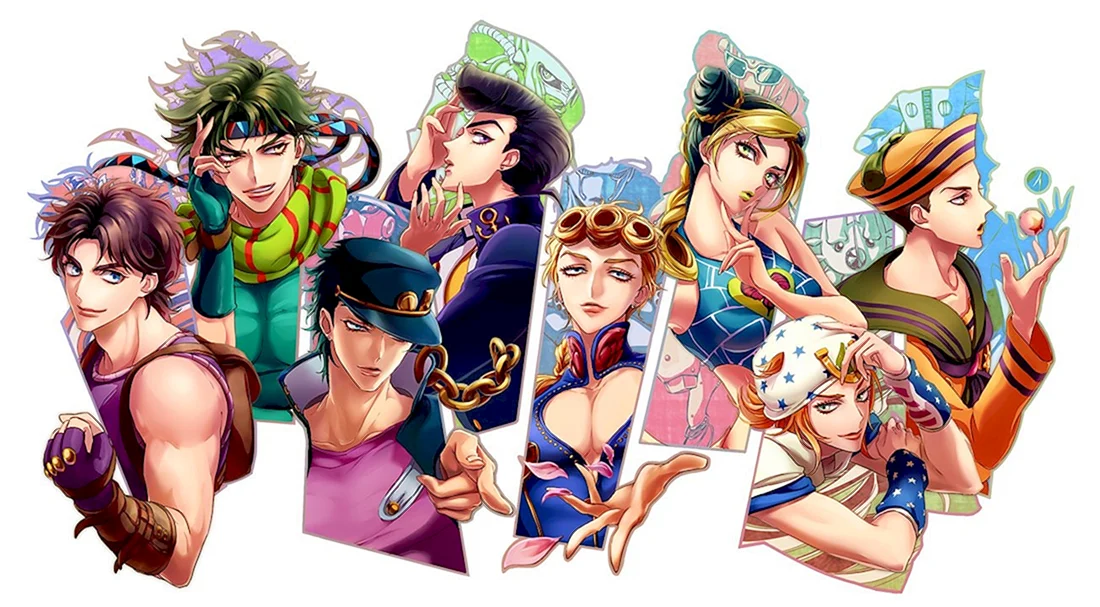 Jojo bizarre Adventure аниме