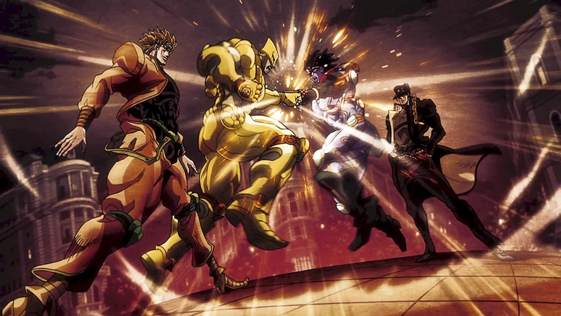 Jotaro vs Dio