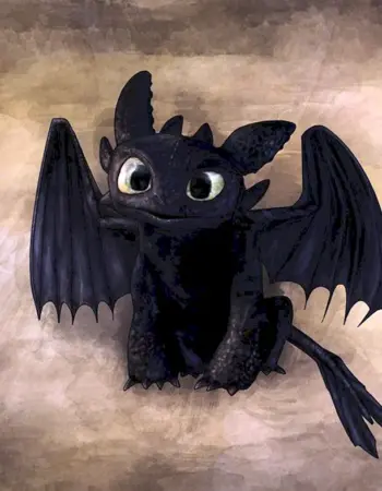 Как приручить дракона мультфильм Беззубик