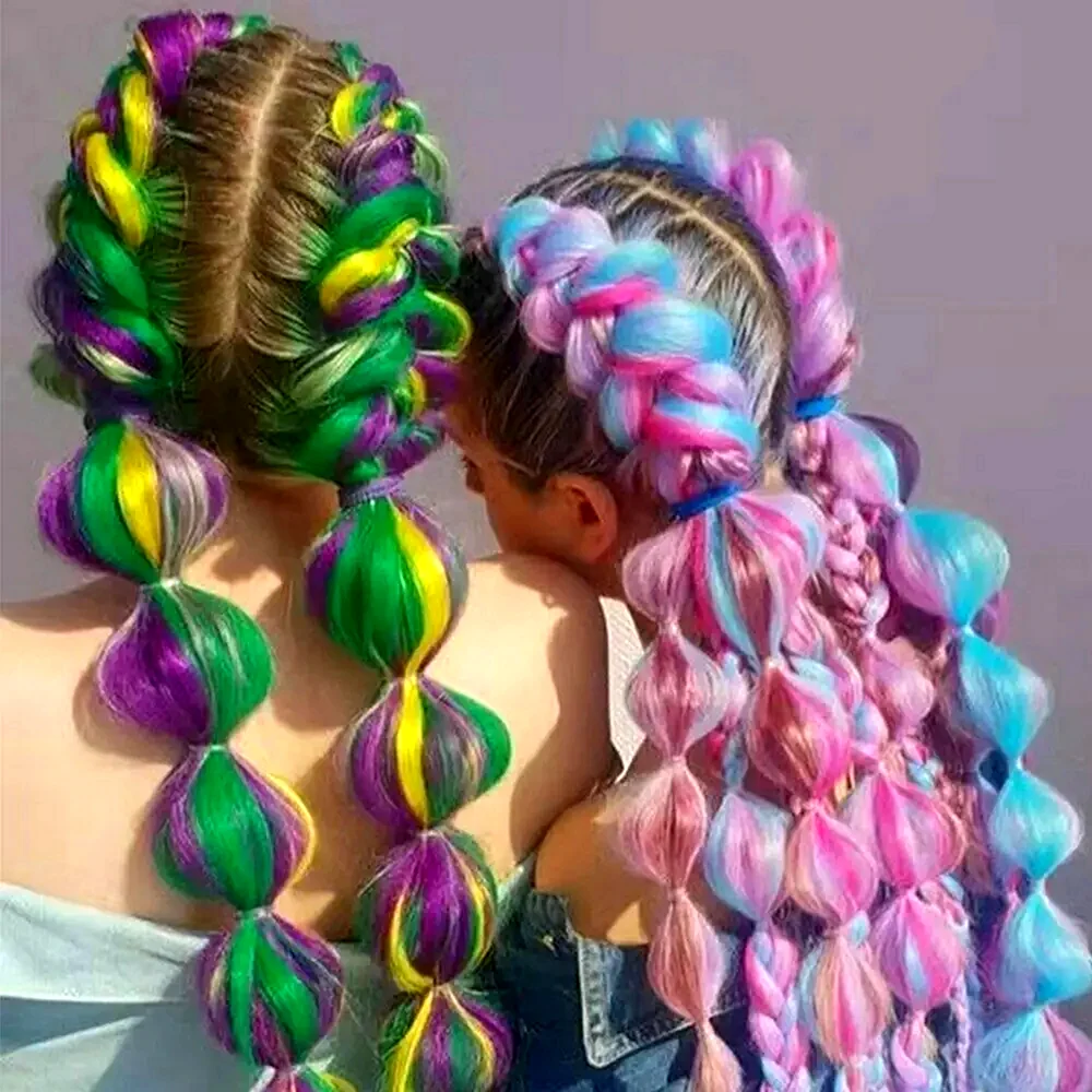 Канекалон колоски