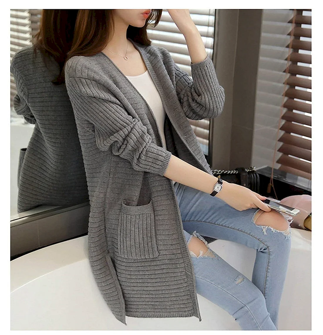 Кардиган Qinuo Fashion