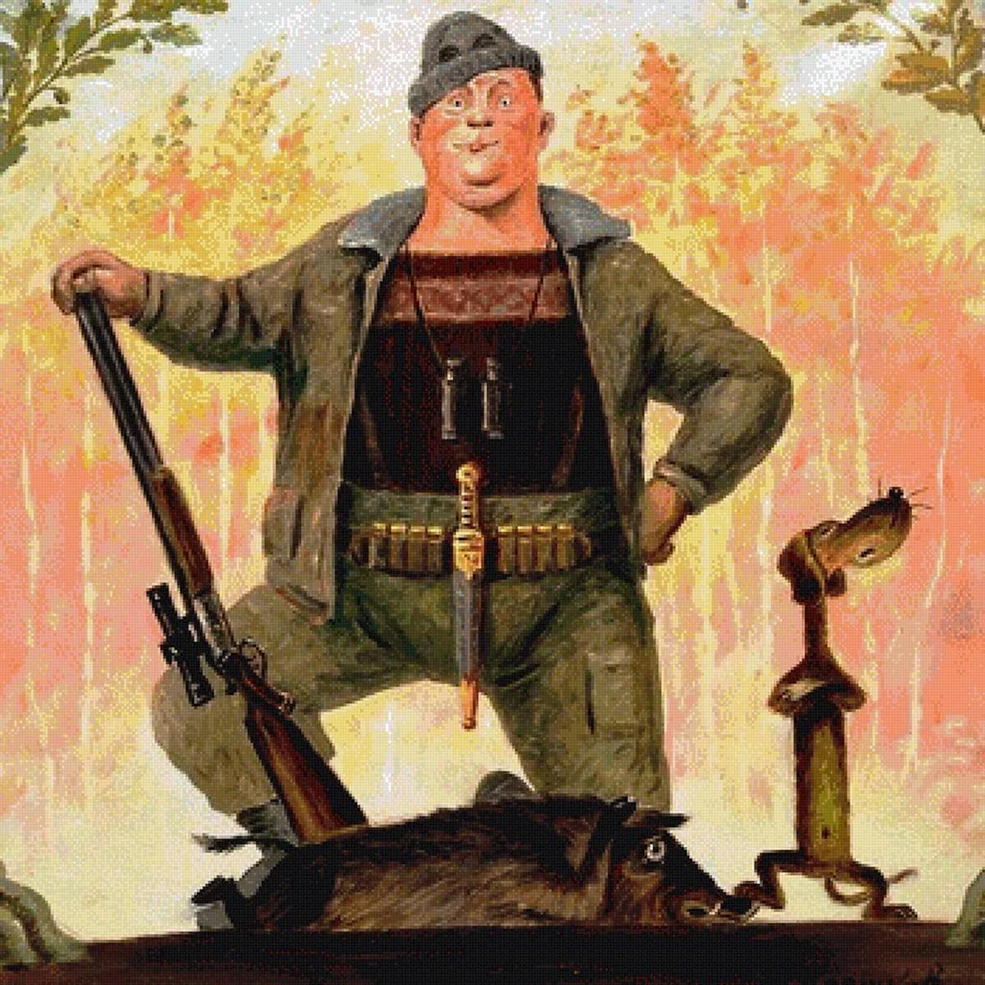 Карикатуры на охотников