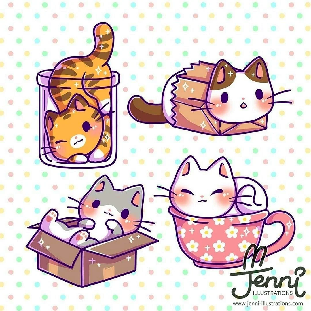 Кавайные котята