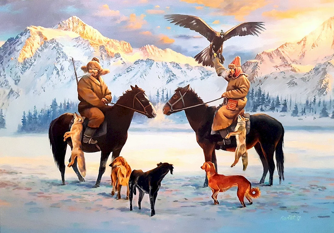 Казахские картины