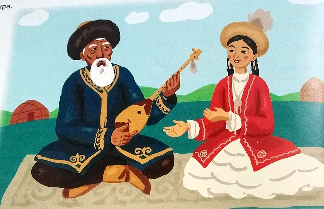 Казахские рисунки