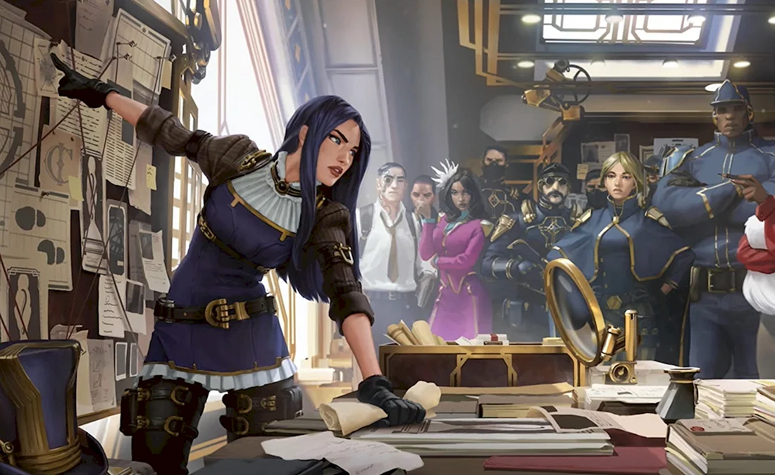 Кейтлин Шериф Пилтовера League of Legends
