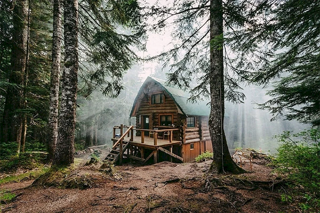 Хижина гномов Британская Колумбия
