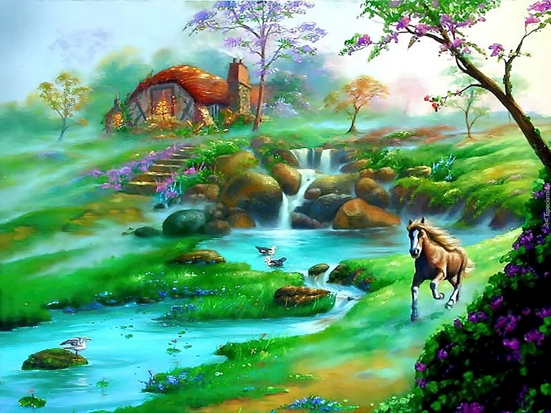 Художник Джим Уоррен картины