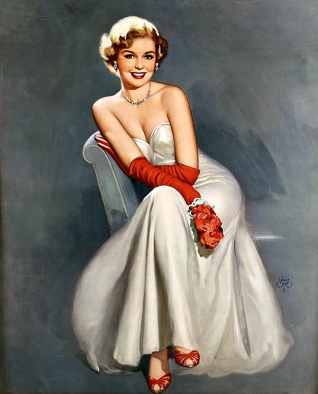 Художник Gil Elvgren