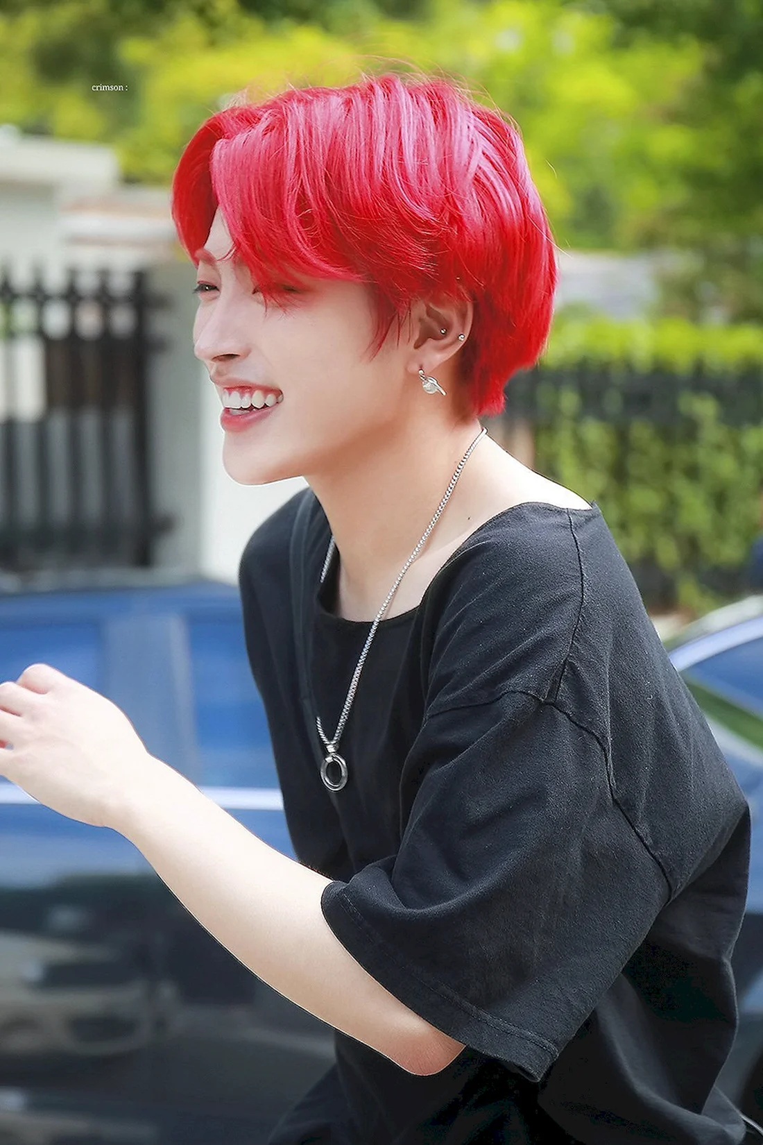 Kim hongjoong Red hair