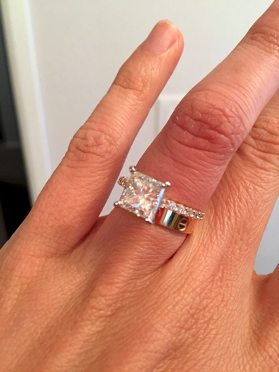 Кольцо Картье Wedding Band