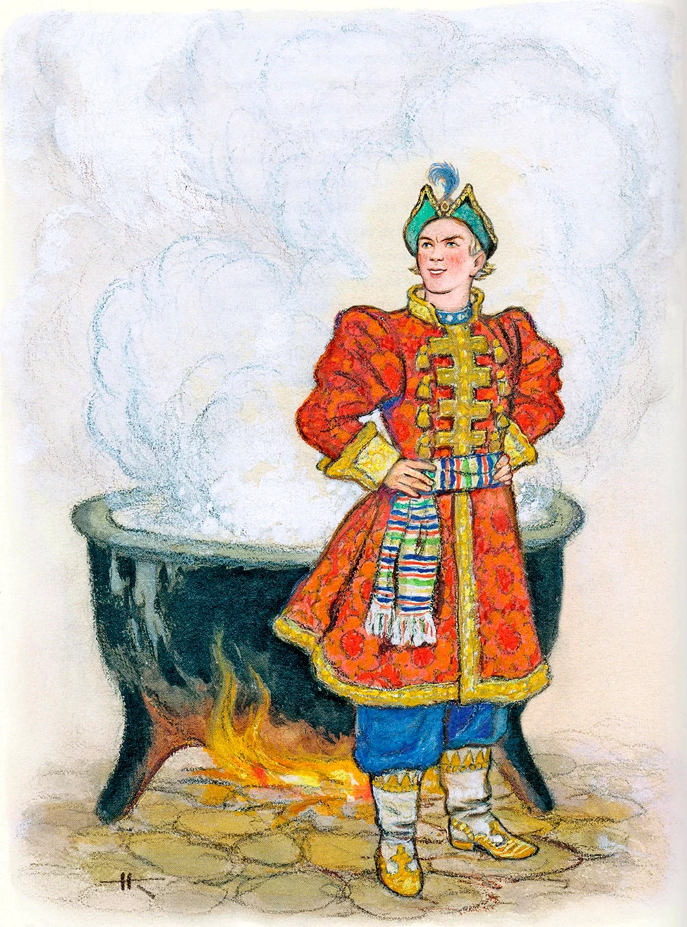 Конек горбунок Иван и царь