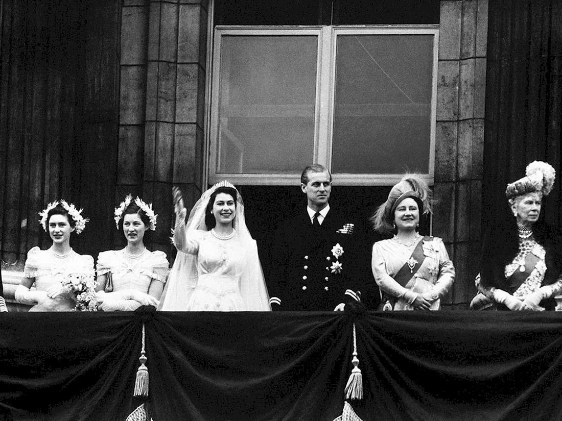 Королева Елизавета свадьба 1947