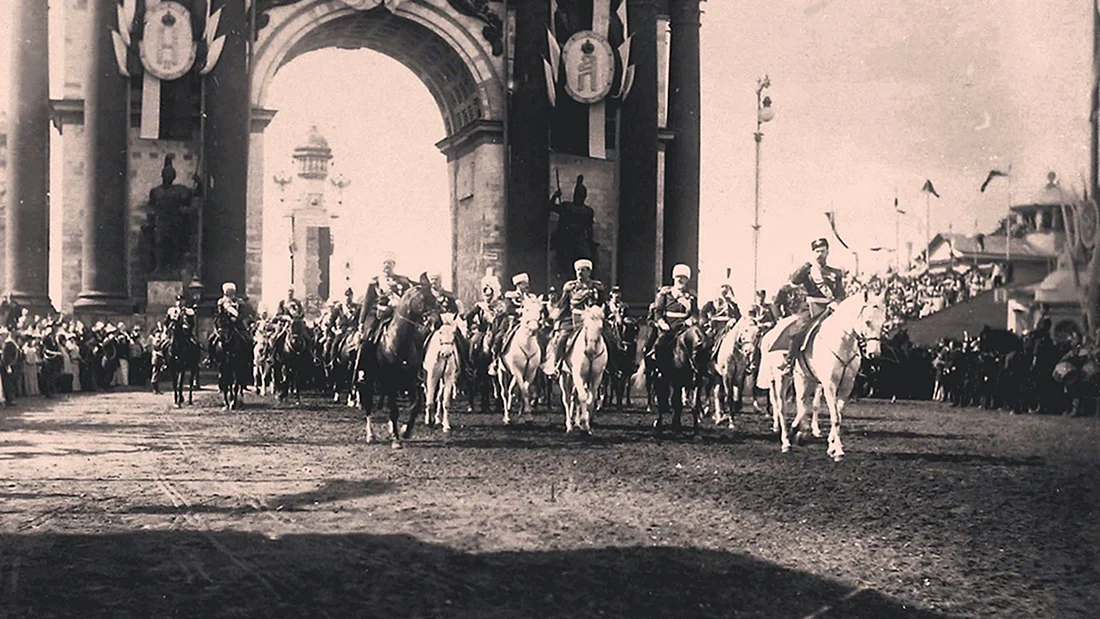 Коронация Николая II. Москва. 1896