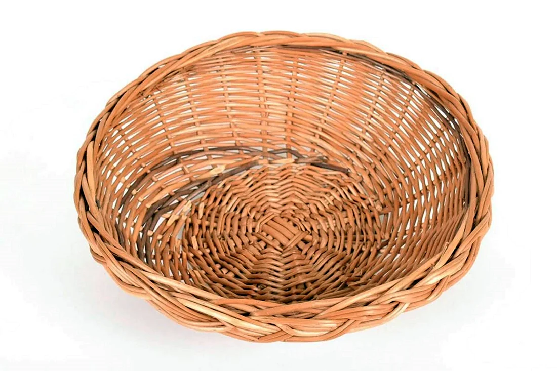 Корзинка круглая ротанг 24см h75см din452-2
