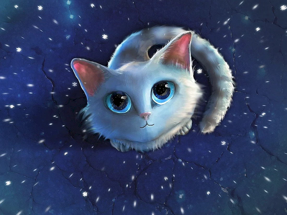 Кошки арты