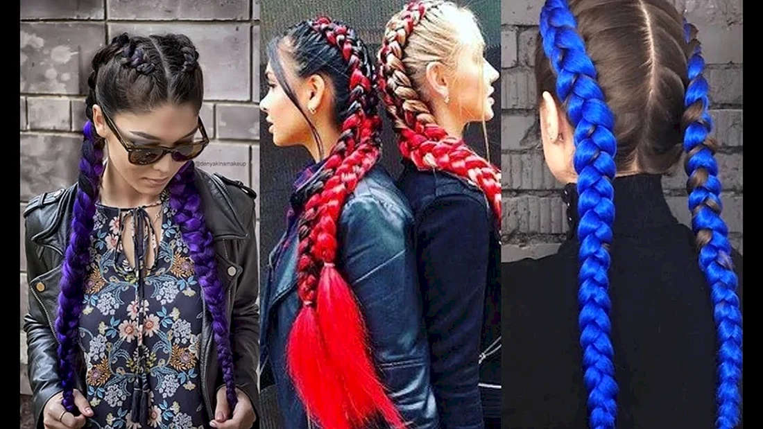 Косички канекалон
