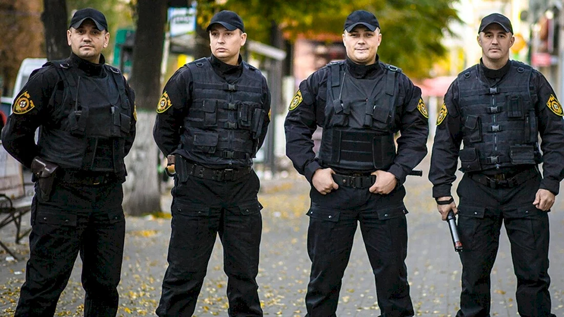 Костюм охранника ГБР Альфа черный