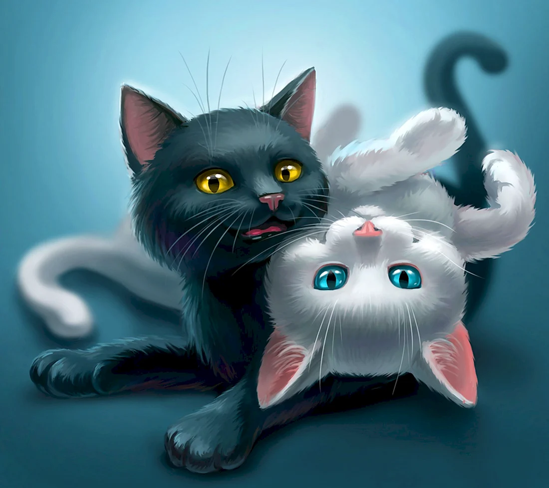 Кот арт