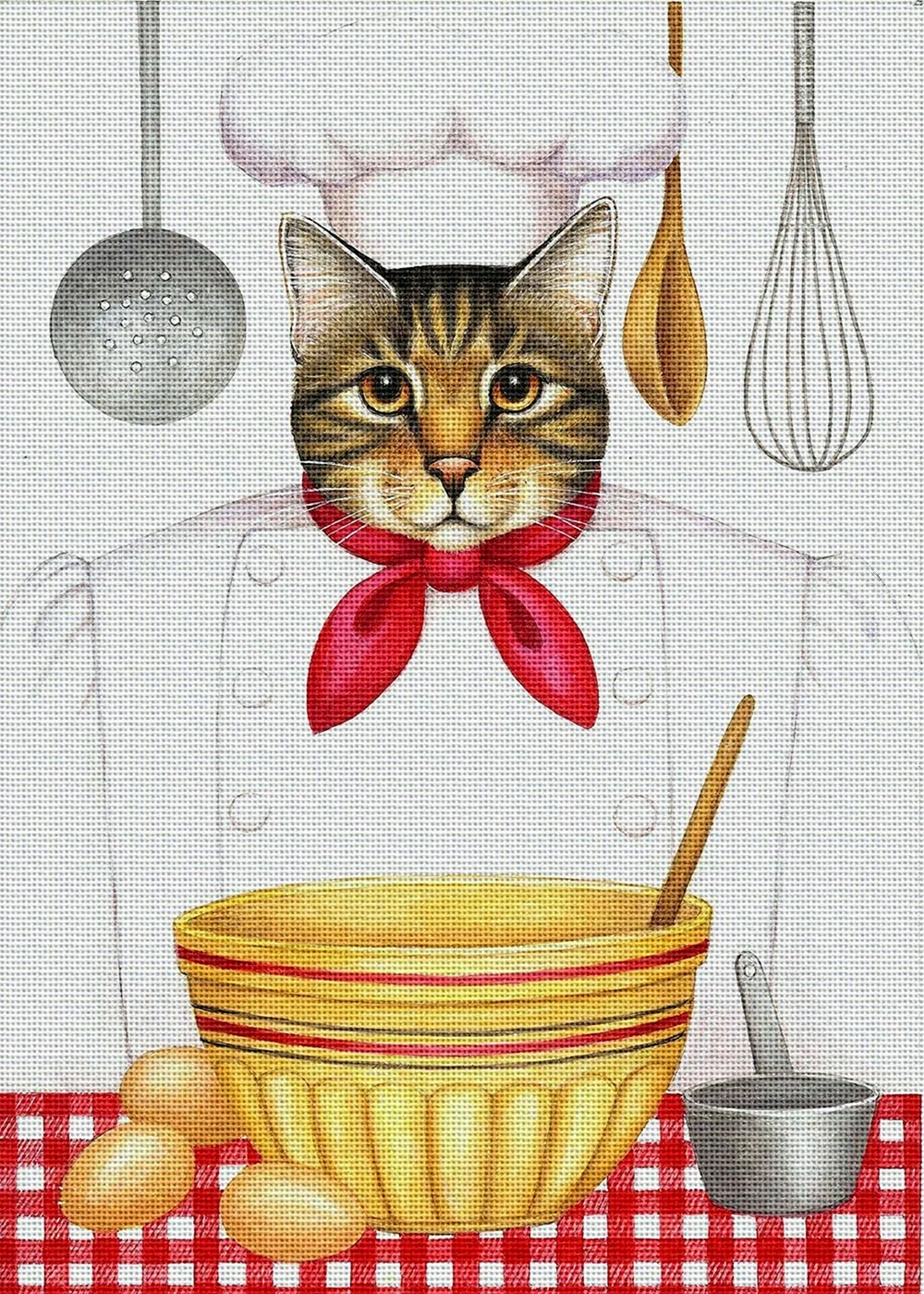 Кот повар