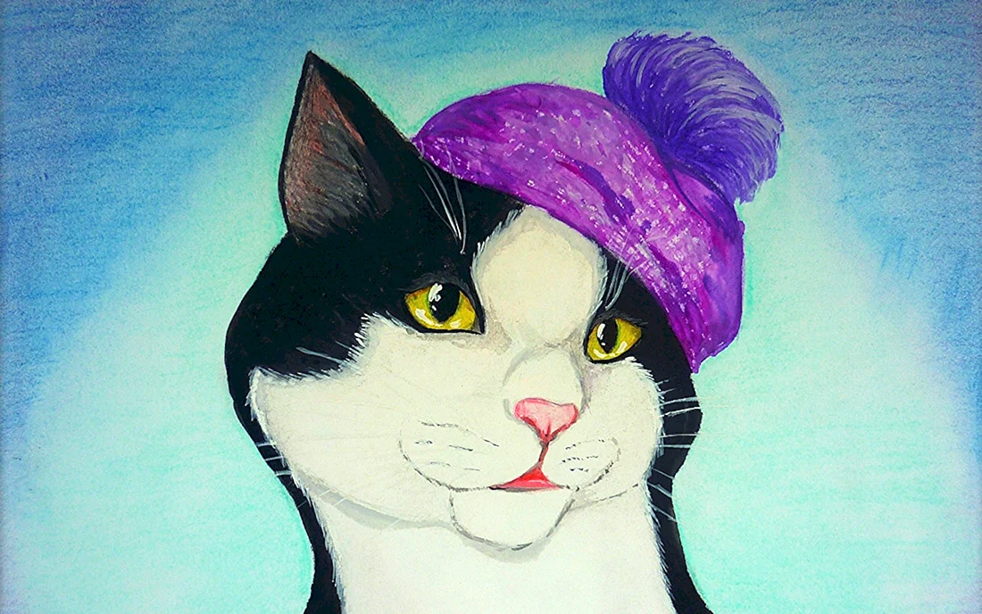 Коты рисунки
