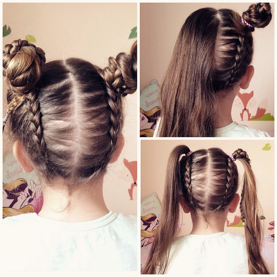 Красивые причёски для девочек
