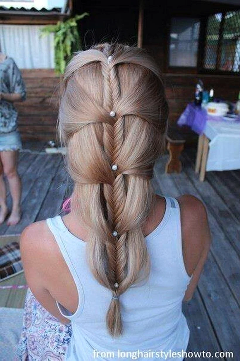 Красивые прически косы