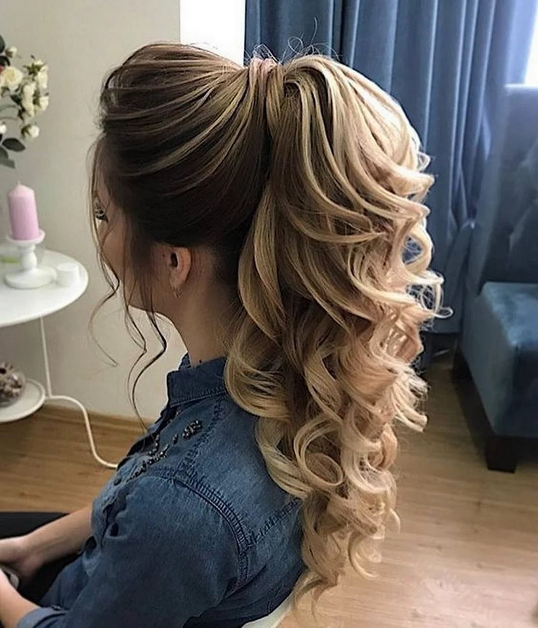 Красивые прически с локонами