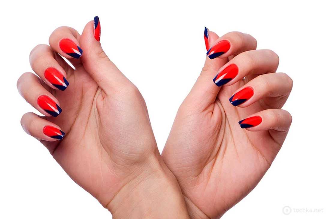 Новинки синего маникюра: 80 свежих фото | Manicure, Nail designs, Nails