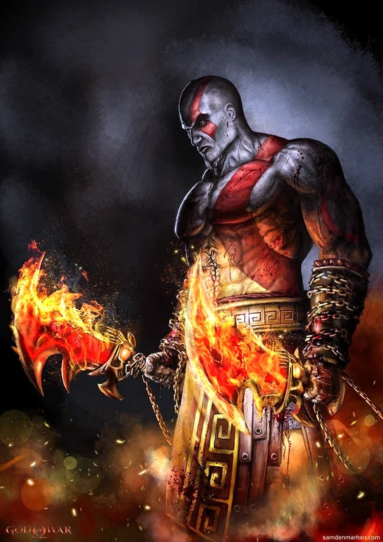 Кратос God of War 2