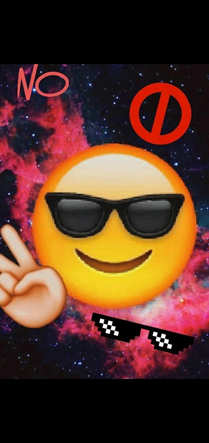 Крутой смайлик