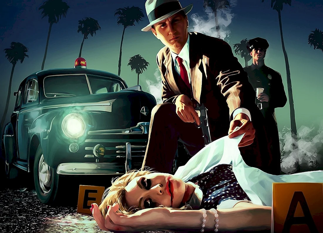 L.A. noire обложка