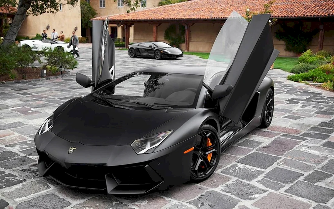 Lamborghini Aventador lp700 чёрный
