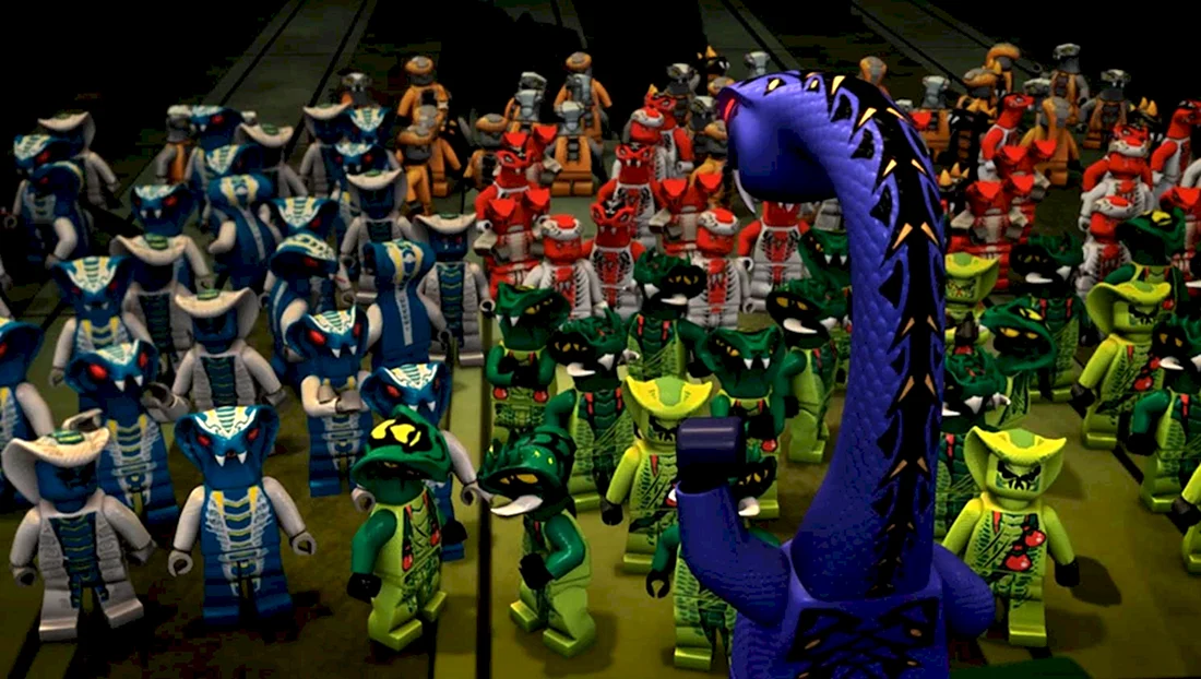 LEGO Ninjago серпентины