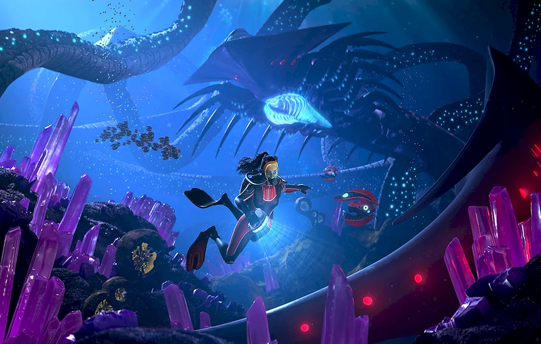 Лего Subnautica below Zero