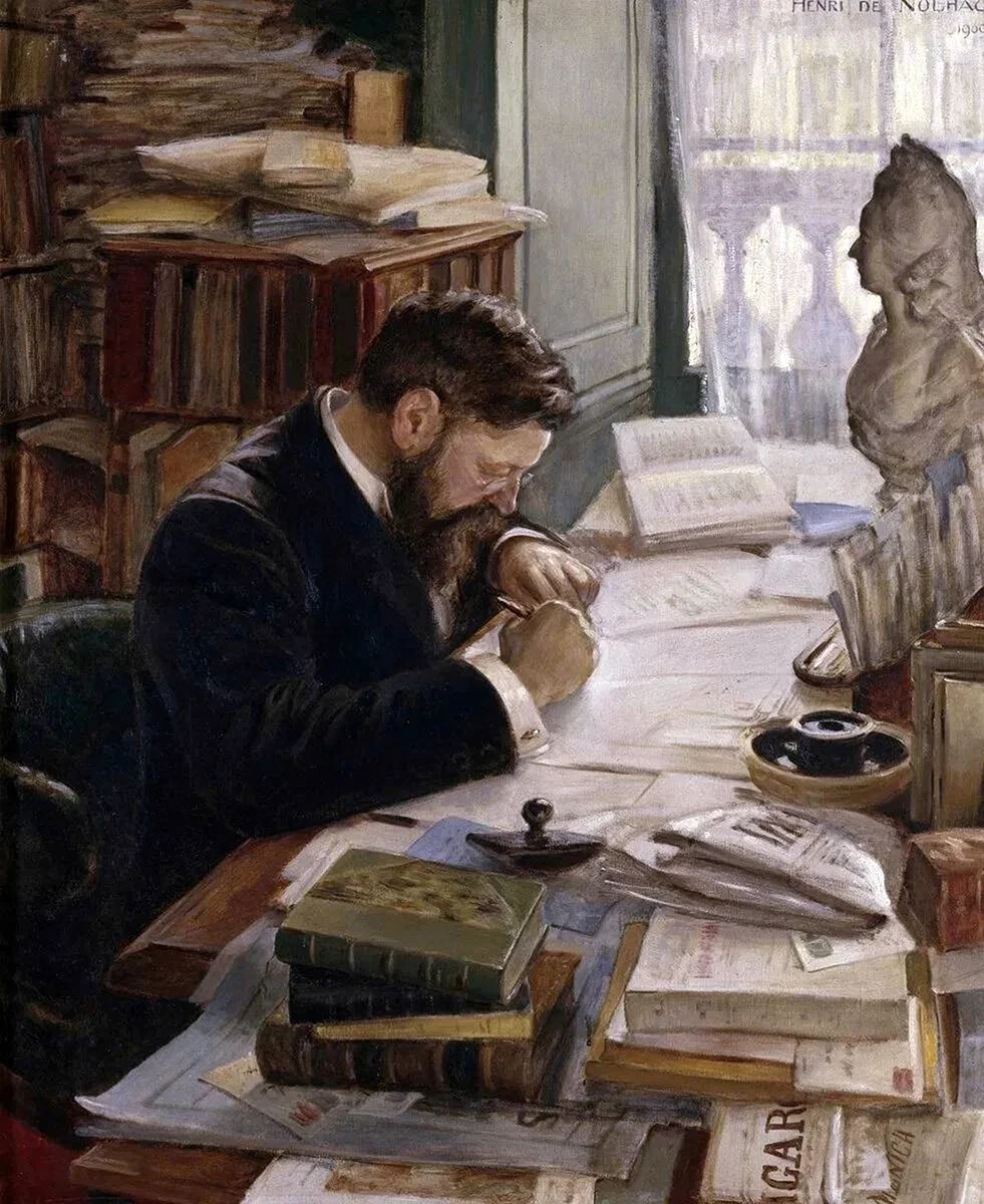 Леонид Пастернак — «муки творчества» 1892 г.