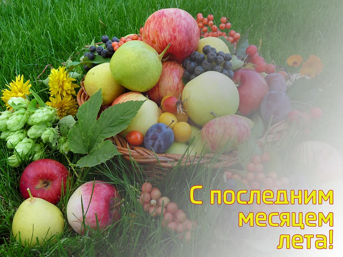Лето август