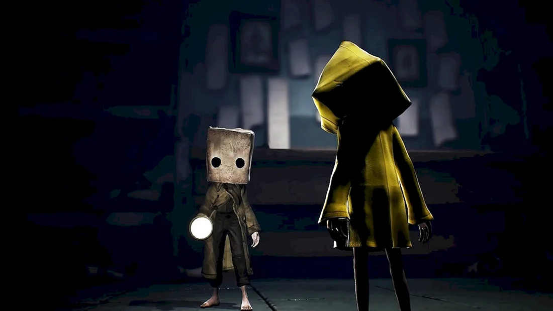 Little Nightmares 2 бледный город арт