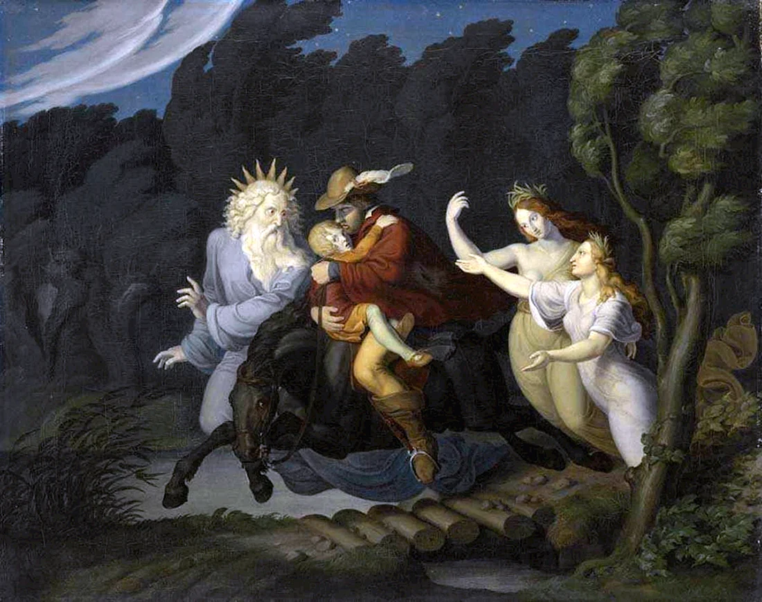 Людвиг Шнорр «Лесной царь» 1820