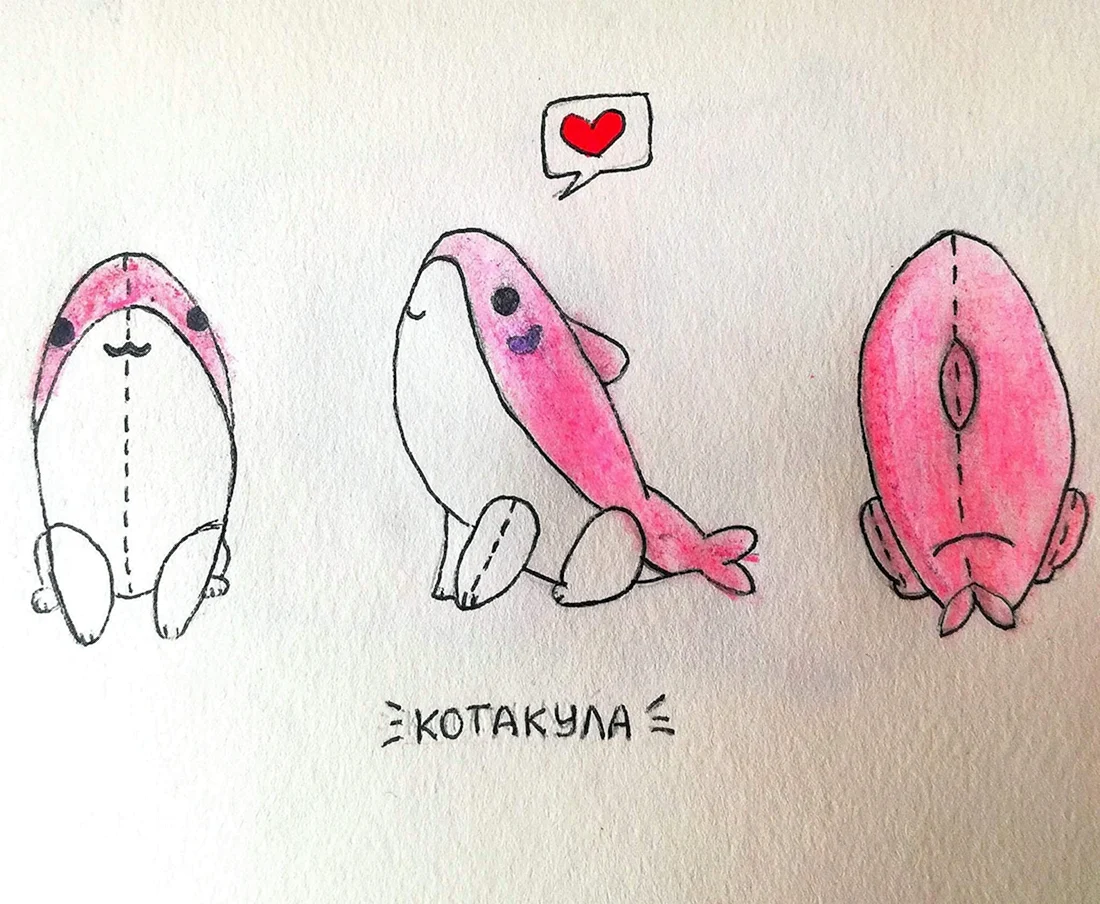 Маленькие рисунки для срисовки