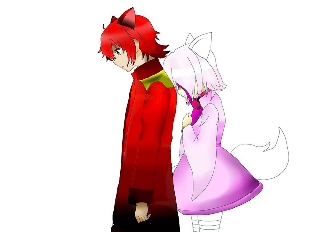 Mangle x Foxy аниме