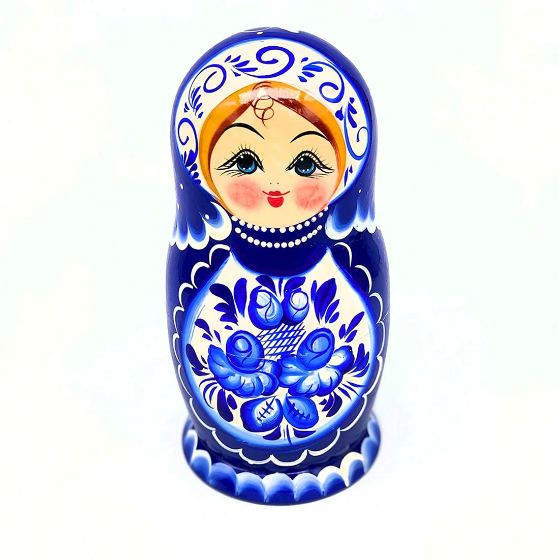 Матрешка Гжель Хохлома